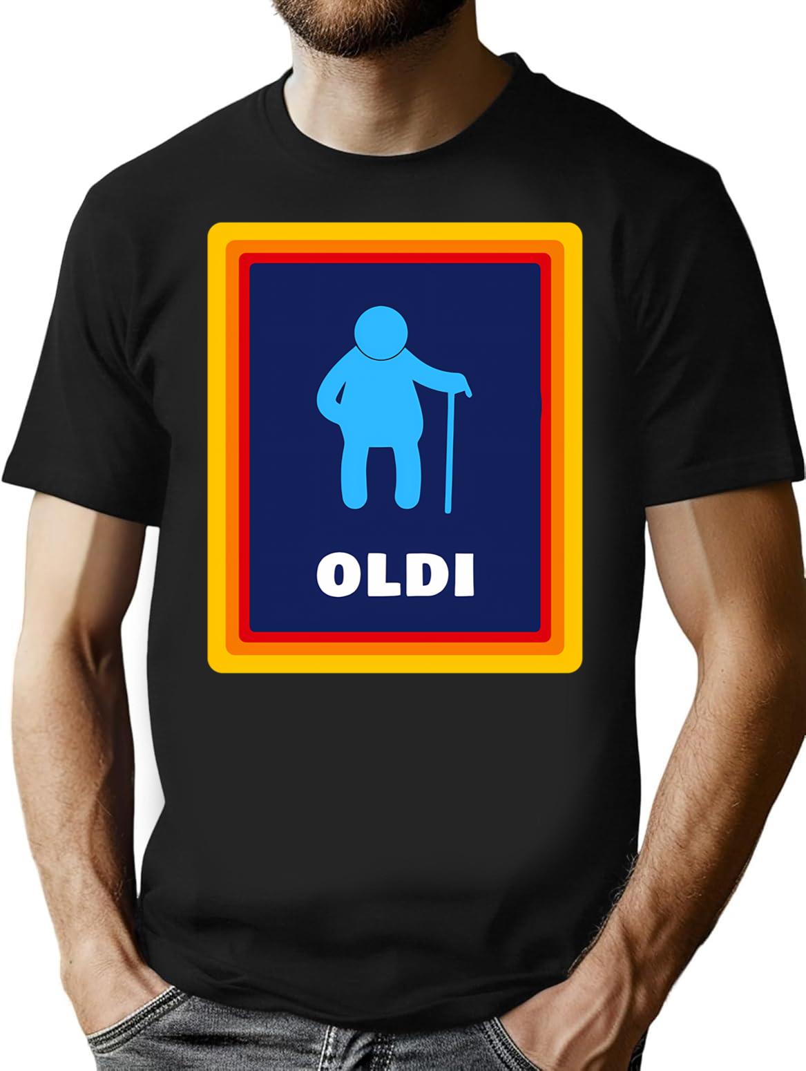 Oldi Original Willow Days T-Shirt for Men & Women, T-Shirts Graphic Tee - Black
