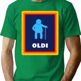 Oldi Original Willow Days T-Shirt for Men & Women, T-Shirts Graphic Tee - Green