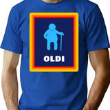 Oldi Original Willow Days T-Shirt for Men & Women, T-Shirts Graphic Tee - Blue