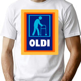Oldie Classic Essential T-Shirt for Men & Women, T-Shirts Graphic Tee - White