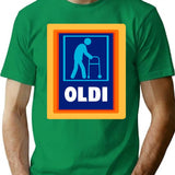 Oldie Classic Essential T-Shirt for Men & Women, T-Shirts Graphic Tee - Green