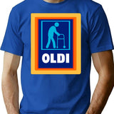 Oldie Classic Essential T-Shirt for Men & Women, T-Shirts Graphic Tee - Blue