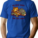 On Hold Since The Late 1900S T-Shirt for Men & Women, T-Shirts Graphic Tee - Blue