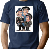 On The Buses Stan Butler Jack Blakey T-Shirt for Men & Women, T-Shirts Graphic Tee - Navy