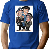 On The Buses Stan Butler Jack Blakey T-Shirt for Men & Women, T-Shirts Graphic Tee - Blue