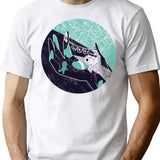 On The Hand T-Shirt for Men & Women, T-Shirts Graphic Tee - White