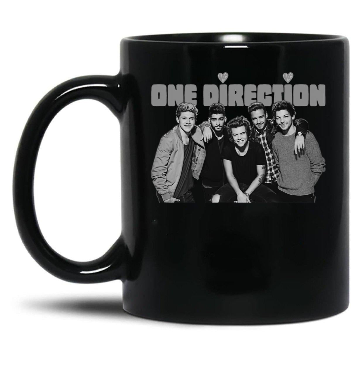 One Direction Together Classic Black Coffee Mug, Gift Coffee Mug