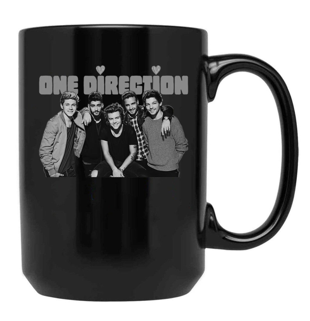 One Direction Together Classic Black Coffee Mug, Gift Coffee Mug