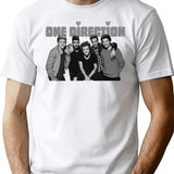 One Direction Together Classic Premium Heavyweight Cotton T-Shirt - White