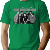 One Direction Together Classic Premium Heavyweight Cotton T-Shirt - Green