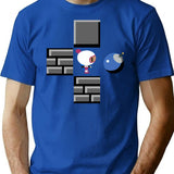 Oops T-Shirt for Men & Women, T-Shirts Graphic Tee - Blue