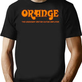 Orange Amplification T-Shirt for Men & Women, T-Shirts Graphic Tee - Black