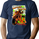 Orange Goblin Band T-Shirt for Men & Women, T-Shirts Graphic Tee - Navy