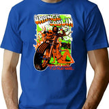 Orange Goblin Band T-Shirt for Men & Women, T-Shirts Graphic Tee - Blue