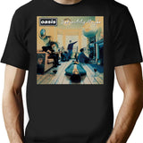 Ori Album O A S I S Definitely T-Shirt for Men & Women, T-Shirts Graphic Tee - Black