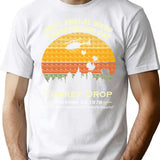 Original Funny Turkey Thanksgiving Day Wkrp T-Shirt for Men & Women, T-Shirts Graphic Tee - White