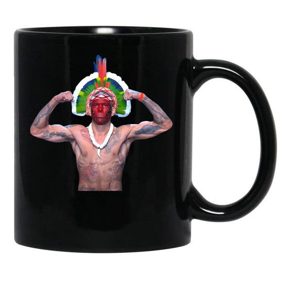 Original Poatan Alex Pereira Black Coffee Mug, Gift Coffee Mug - Black