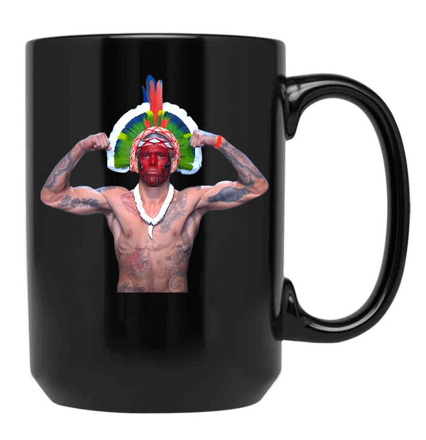 Original Poatan Alex Pereira Black Coffee Mug, Gift Coffee Mug