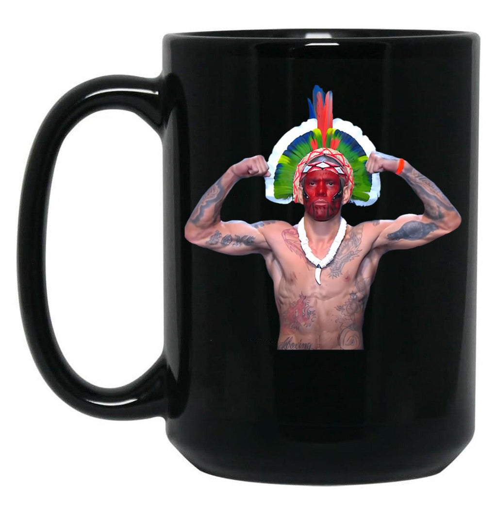 Original Poatan Alex Pereira Black Coffee Mug, Gift Coffee Mug