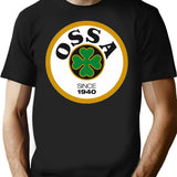 Ossa Retro Logo T-Shirt for Men & Women, T-Shirts Graphic Tee - Black