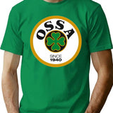 Ossa Retro Logo T-Shirt for Men & Women, T-Shirts Graphic Tee - Green