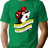 Otter BUC Around and Find Out Premium Heavyweight Cotton T-Shirt - Green