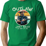 Outlaw Josey Wales Premium Heavyweight Cotton T-Shirt - Green