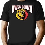 Owen Sound Attack Classic T Shirt T-Shirt for Men & Women, T-Shirts Graphic Tee - Black