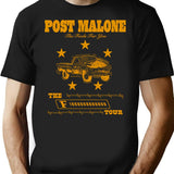P O St T-Shirt for Men & Women, T-Shirts Graphic Tee - Black