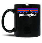 PUTANGINA Logo Black Coffee Mug, Gift Coffee Mug