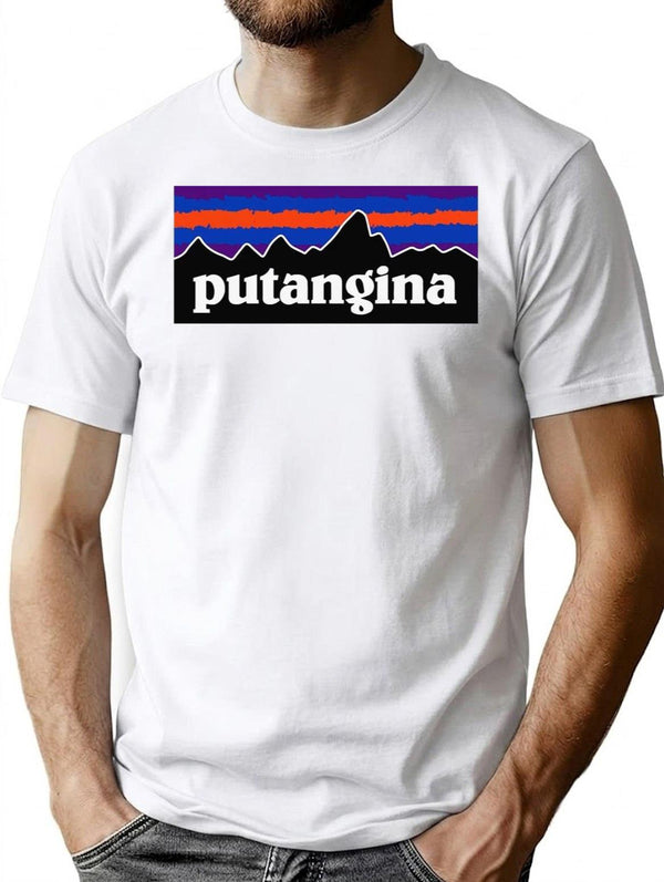 PUTANGINA Logo Premium Heavyweight Cotton T-Shirt - White