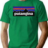 PUTANGINA Logo Premium Heavyweight Cotton T-Shirt - Green