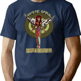 Painrgasm T-Shirt for Men & Women, T-Shirts Graphic Tee - Navy
