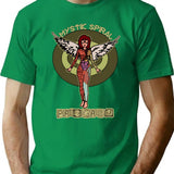 Painrgasm T-Shirt for Men & Women, T-Shirts Graphic Tee - Green