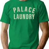 Palace Laundry T-Shirt for Men & Women, T-Shirts Graphic Tee - Green
