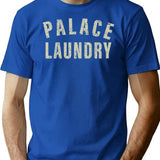 Palace Laundry T-Shirt for Men & Women, T-Shirts Graphic Tee - Blue