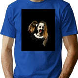 Pale Little Girl The Creepy Little Evil Entity T-Shirt for Men & Women, T-Shirts Graphic Tee - Blue