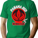 Panama Red Retro Club T-Shirt for Men & Women, T-Shirts Graphic Tee - Green