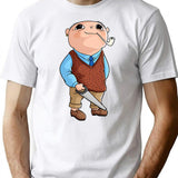 Pappa Alfons T-Shirt for Men & Women, T-Shirts Graphic Tee - White