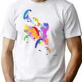 Paraglider Paragliding Color Pilot Thermals Acro T-Shirt for Men & Women, T-Shirts Graphic Tee - White