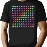 Partyparrot - Conga Party T-Shirt for Men & Women, T-Shirts Graphic Tee - Black