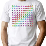 Partyparrot - Conga Party T-Shirt for Men & Women, T-Shirts Graphic Tee - White