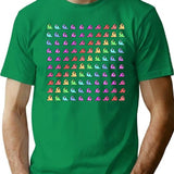 Partyparrot - Conga Party T-Shirt for Men & Women, T-Shirts Graphic Tee - Green