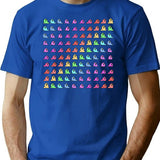 Partyparrot - Conga Party T-Shirt for Men & Women, T-Shirts Graphic Tee - Blue