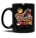 Paul Bunyan'S Cupboard Great Outdoors Black Coffee Mug, Gift Coffee Mug