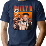 Pauly D 90S T Shirt T-Shirt for Men & Women, T-Shirts Graphic Tee - Navy