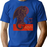 Pazuzu T-Shirt for Men & Women, T-Shirts Graphic Tee - Blue