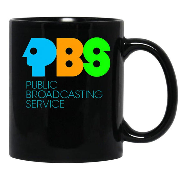 Pbs Vintage Essential Coffee Mug Black Coffee Mug, Gift Coffee Mug - Black