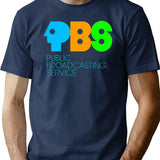 Pbs Vintage Essential Premium Heavyweight Cotton T-Shirt - Navy
