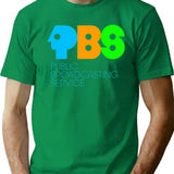 Pbs Vintage Essential Premium Heavyweight Cotton T-Shirt - Green